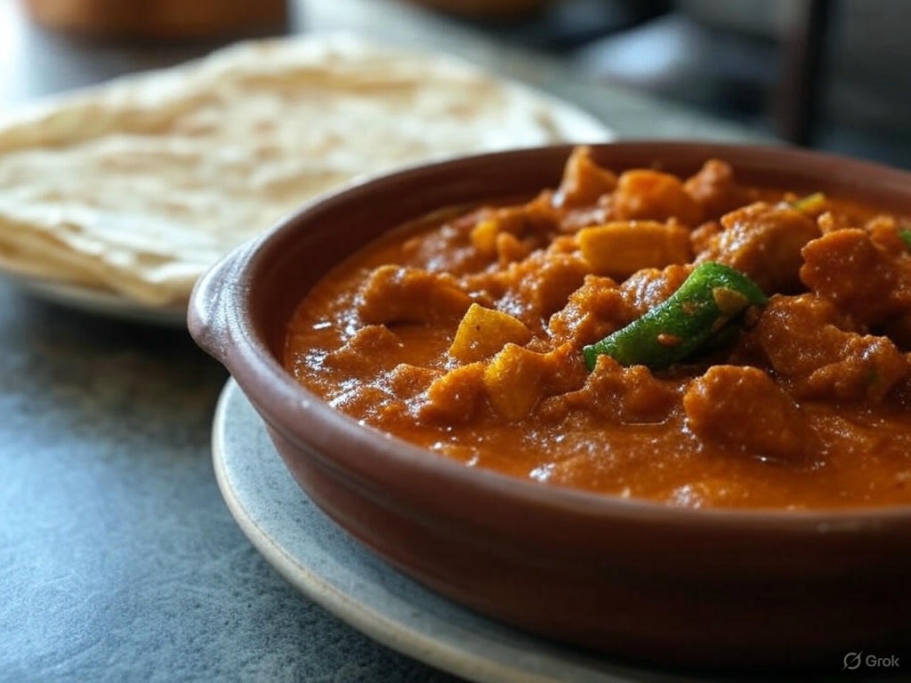 A welcoming view of JC Indian Delights' kitchen setup